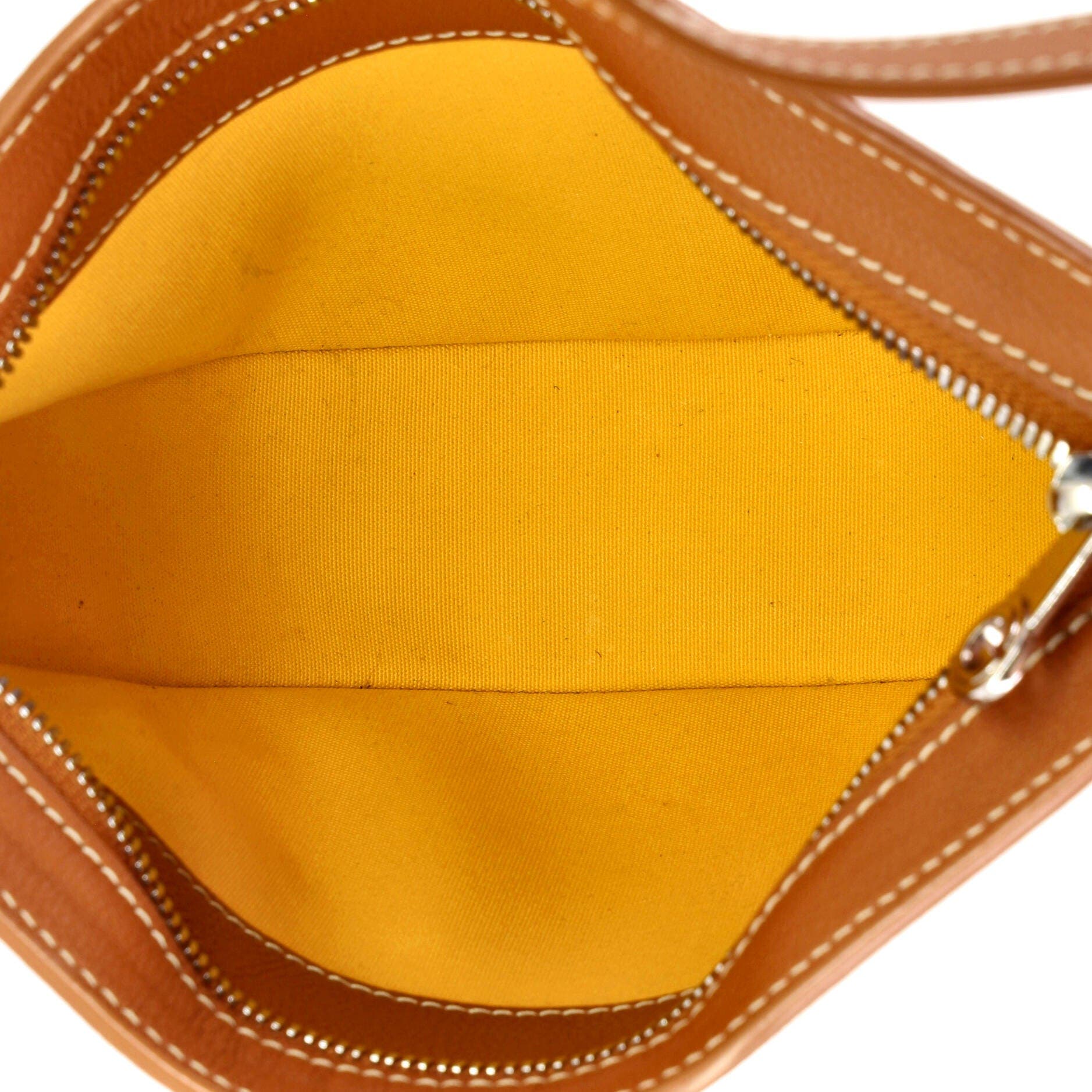 Pre-Owned Goyard Hirondelle Shoulder Bag Coated Canvas and Leather, Alternate, color, Brown