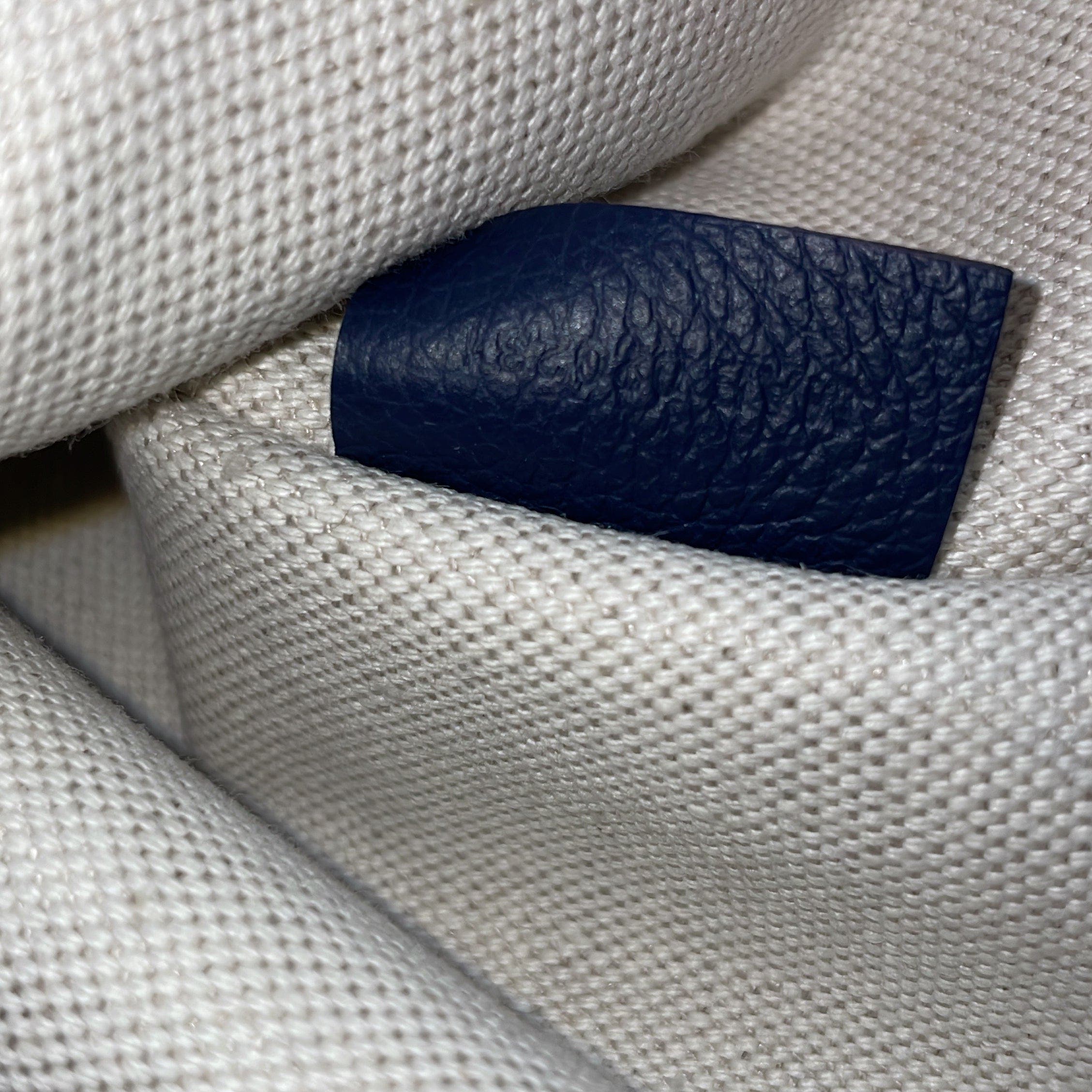 Pre-Owned Goyard Villette Tote Printed Coated Canvas MM, Alternate, color, Blue