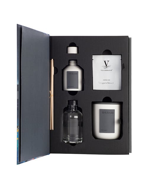 Vila Hermanos Vila Organic Gift Set Candle In Black