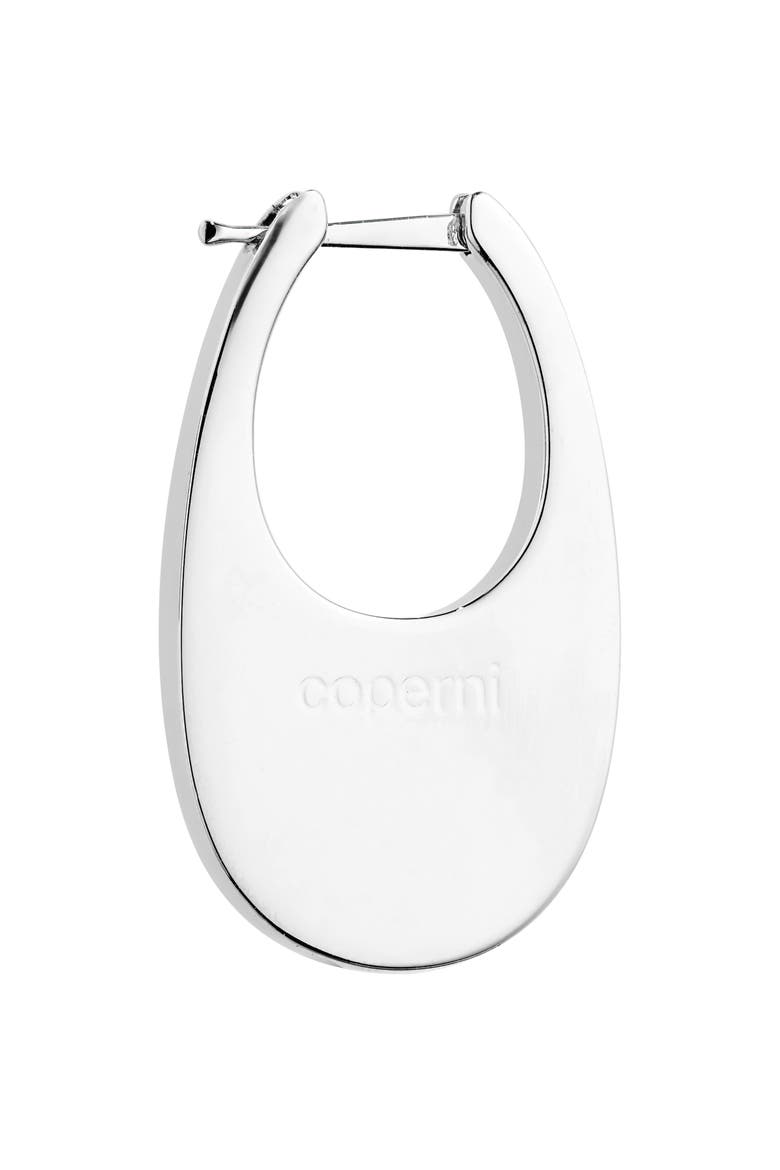 Medium Swipe Earrings, Alternate, color, SILVER