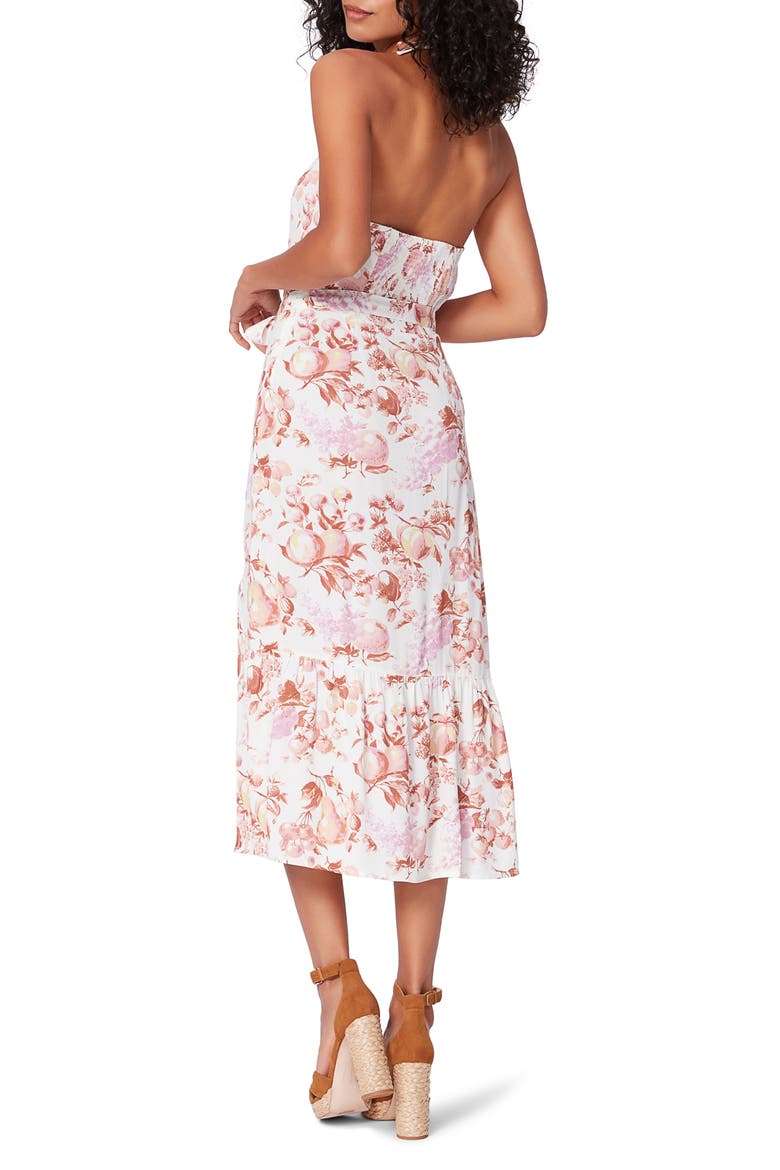 Jade Midi Dress, Alternate, color, MCAORNGMLT