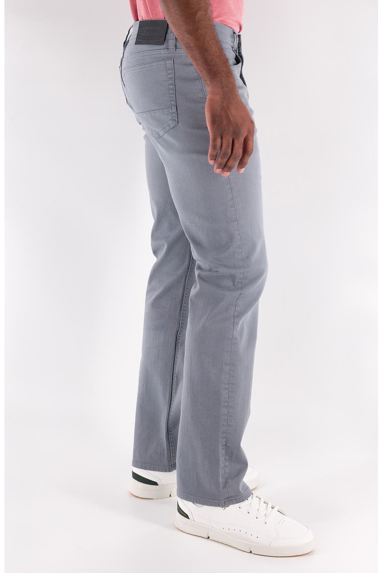 Relaxed Straight Leg Stretch Jeans, Alternate, color, LT GREY