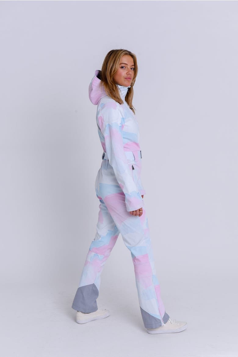 Chic Ski Suit Watercolour, Alternate, color, Watercolour