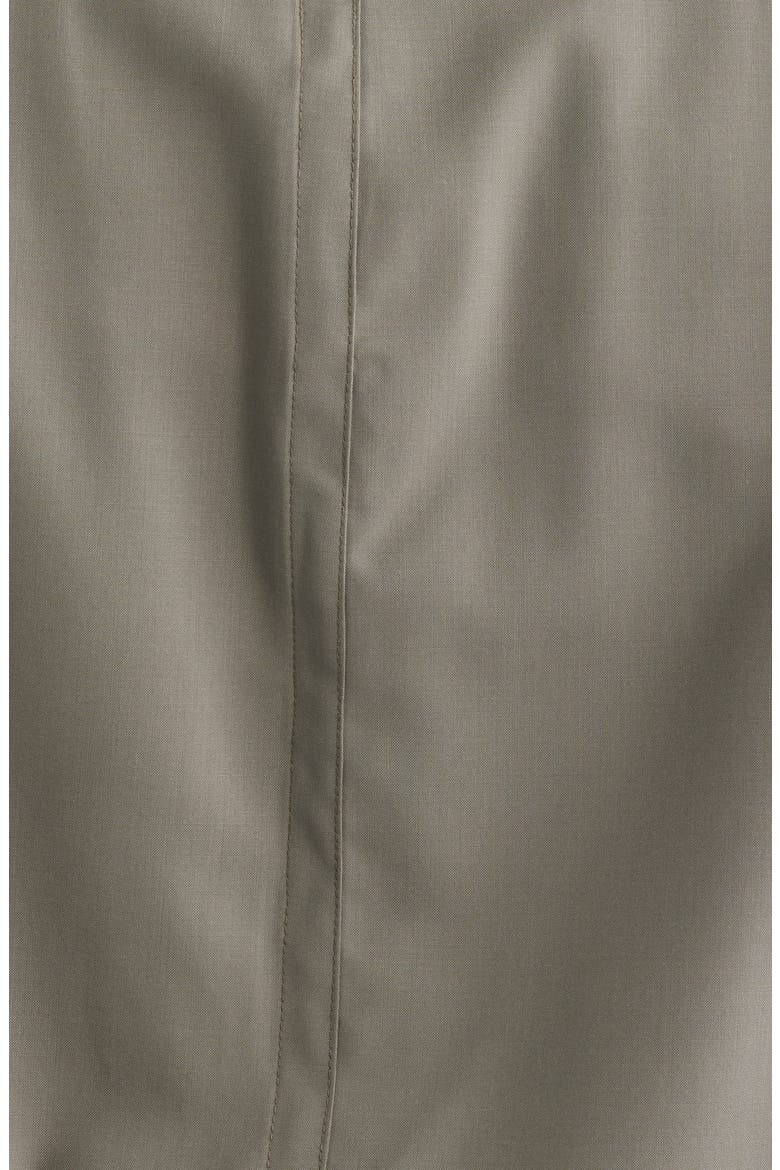 Virgin Wool Zip Bomber Jacket, Alternate, color, GREY