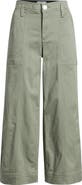 Wit & Wisdom Skyrise Crop Wide Leg Utility Pants