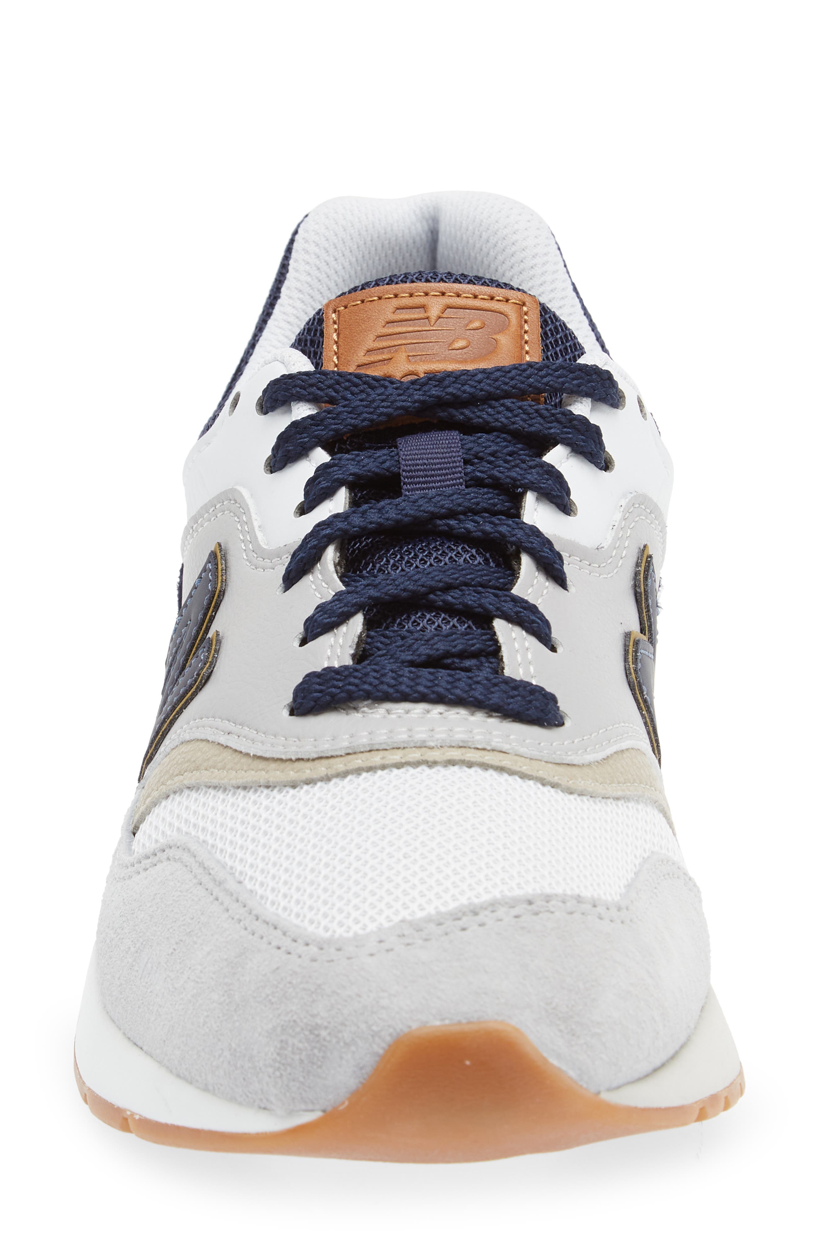 997 H Sneaker, Alternate, color, GREY/ NAVY