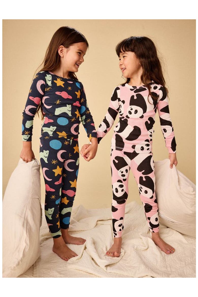 Goodnight Pajama Set, Alternate, color, Stars & Moon Bear
