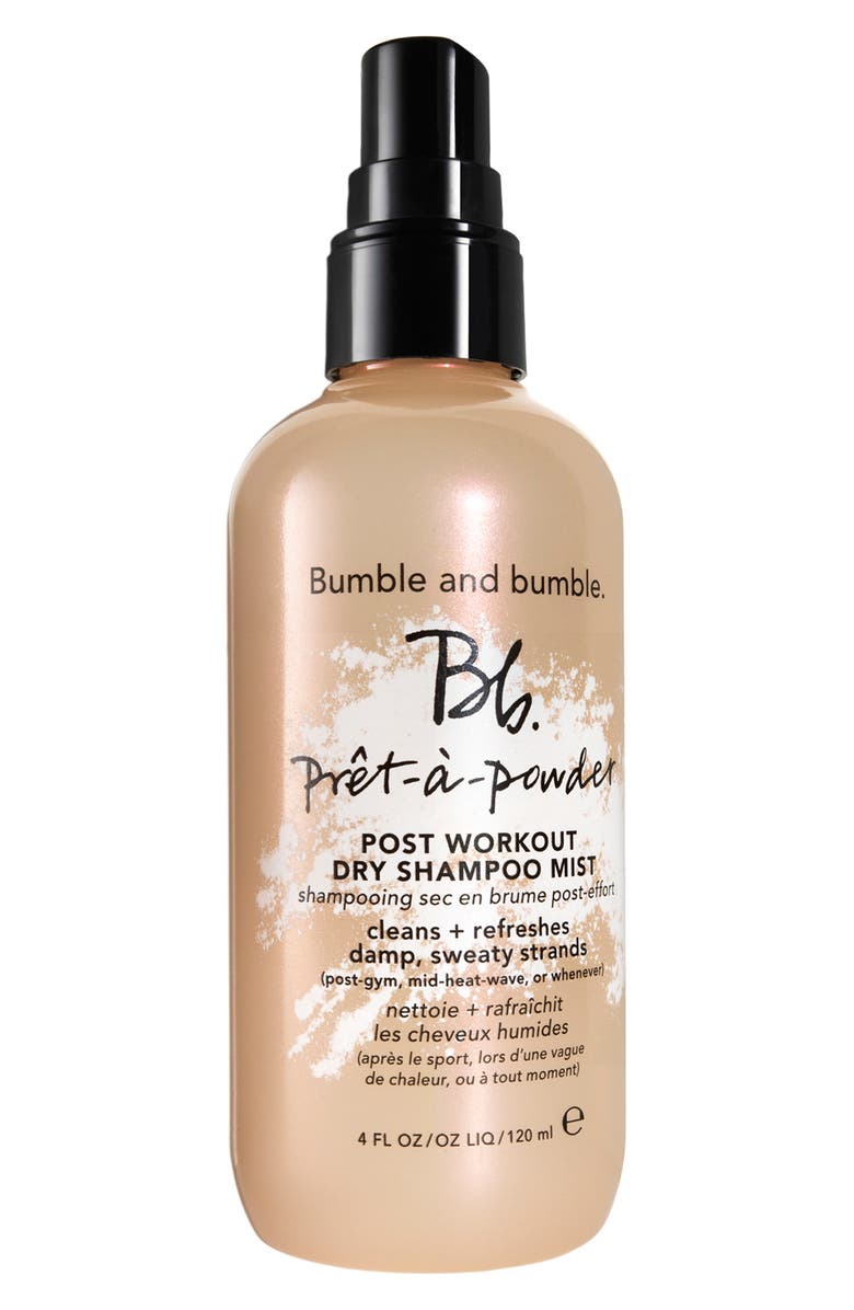 Bumble and bumble. Prêt-à-Powder Post Workout Dry Shampoo Mist, Main, color,