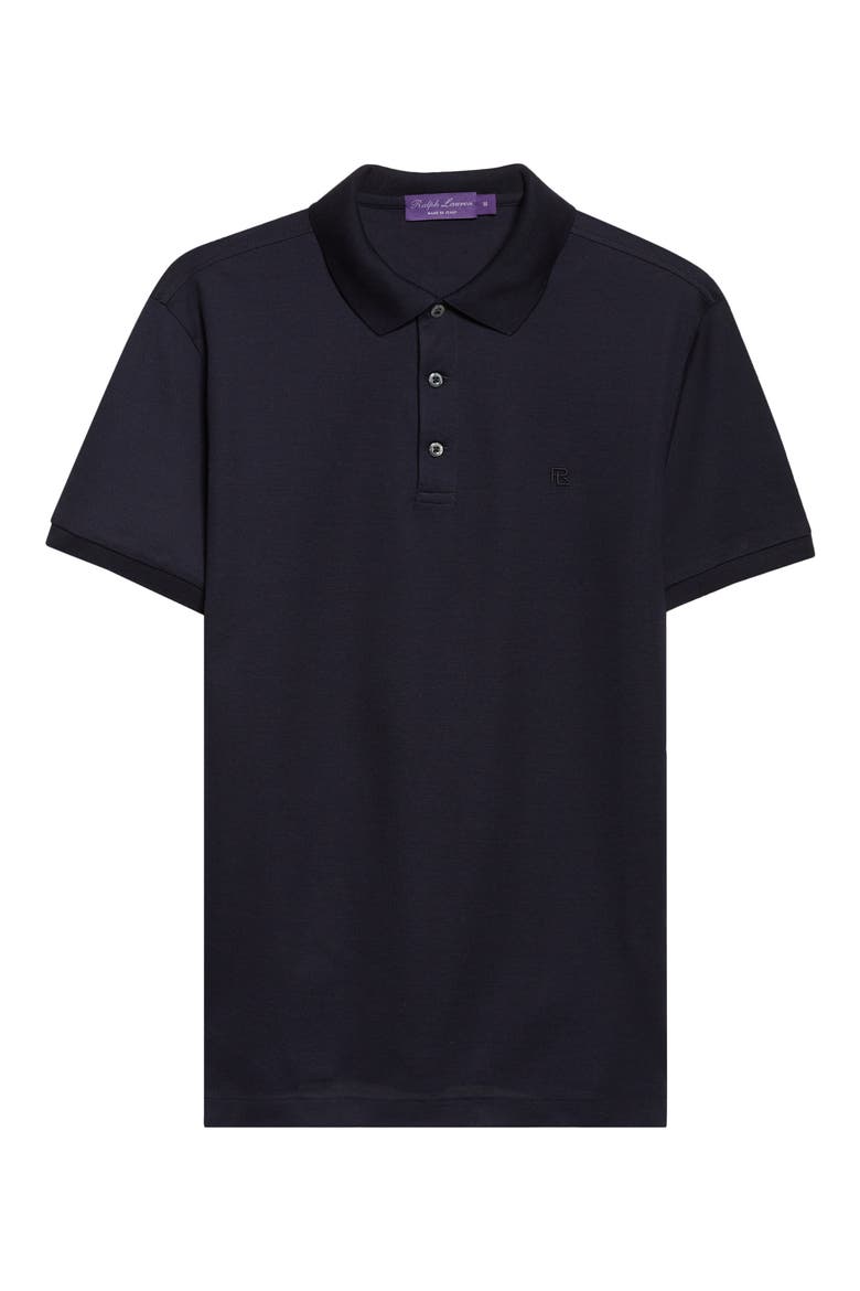 Embroidered Logo Cotton Piqué Polo, Alternate, color, CLASSIC CHAIRMAN NAVY