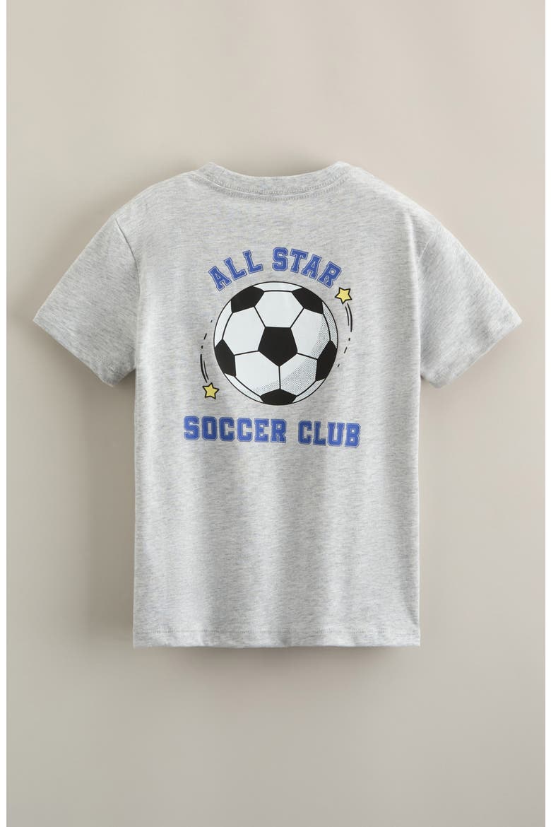 Kids' Graphic T-Shirt, Alternate, color, GREY HEATHER SOCCER CLUB
