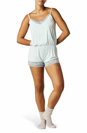 Posh Peanut Lace Pajama Romper