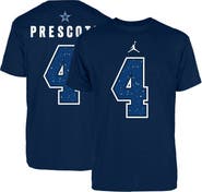 Jordan Brand Men's Jordan Brand Dak Prescott Navy Dallas Cowboys Name & Number T-Shirt