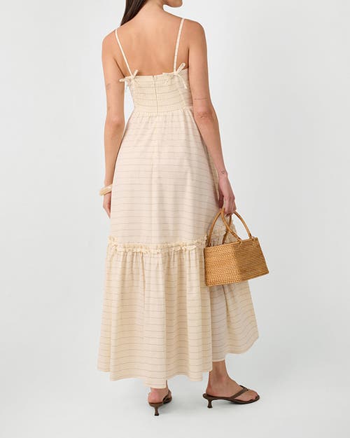 Weworewhat Sleeveless Ruffle A-line Midi Dress