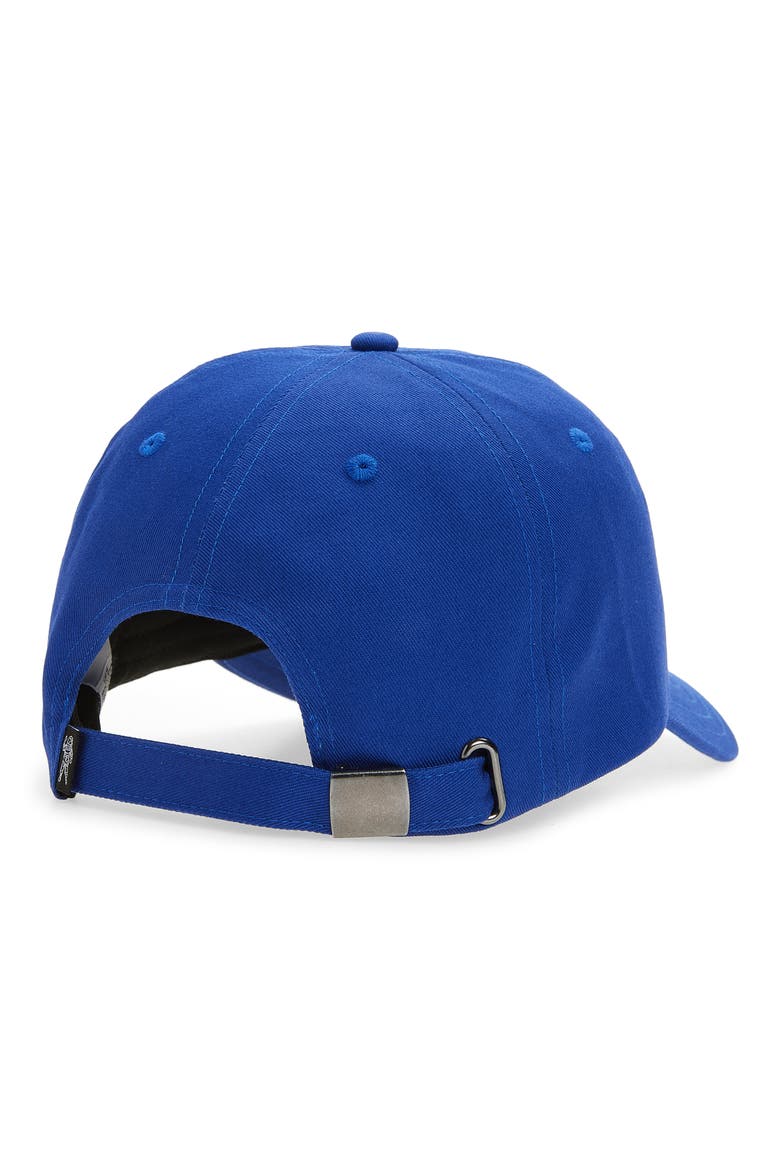 Helmet Embroidered Adjustable Baseball Cap, Alternate, color, SODALITE BLUE