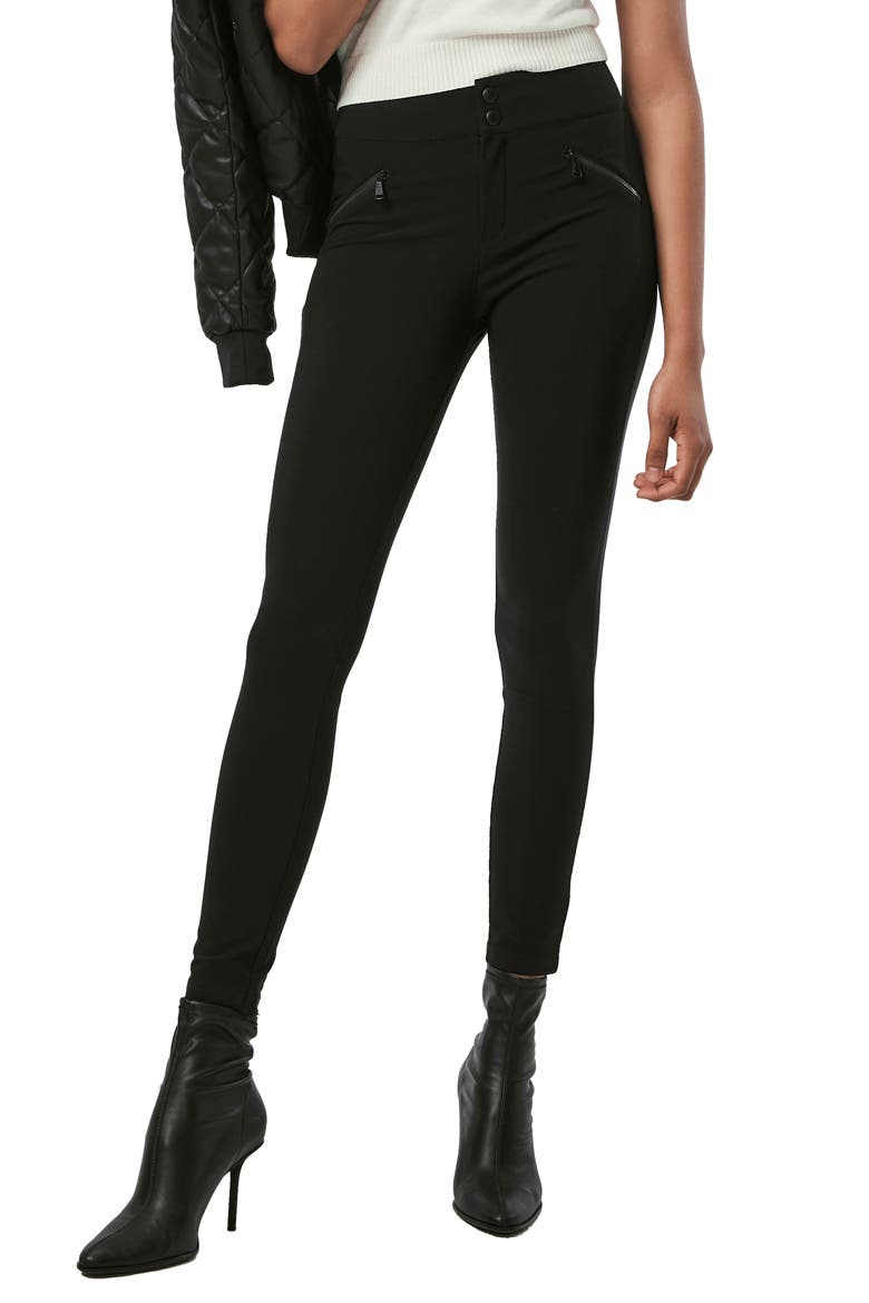 Geneva Techno Pants, Main, color, BLACK