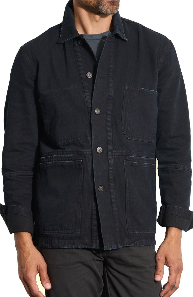 Rowan 1955 Duncan Denim Chore Jacket, Main, color,
