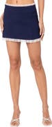 EDIKTED Marlowe Lace Trim Miniskirt