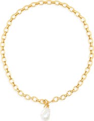 Dean Davidson Florence Freshwater Pearl Pendant Collar Necklace