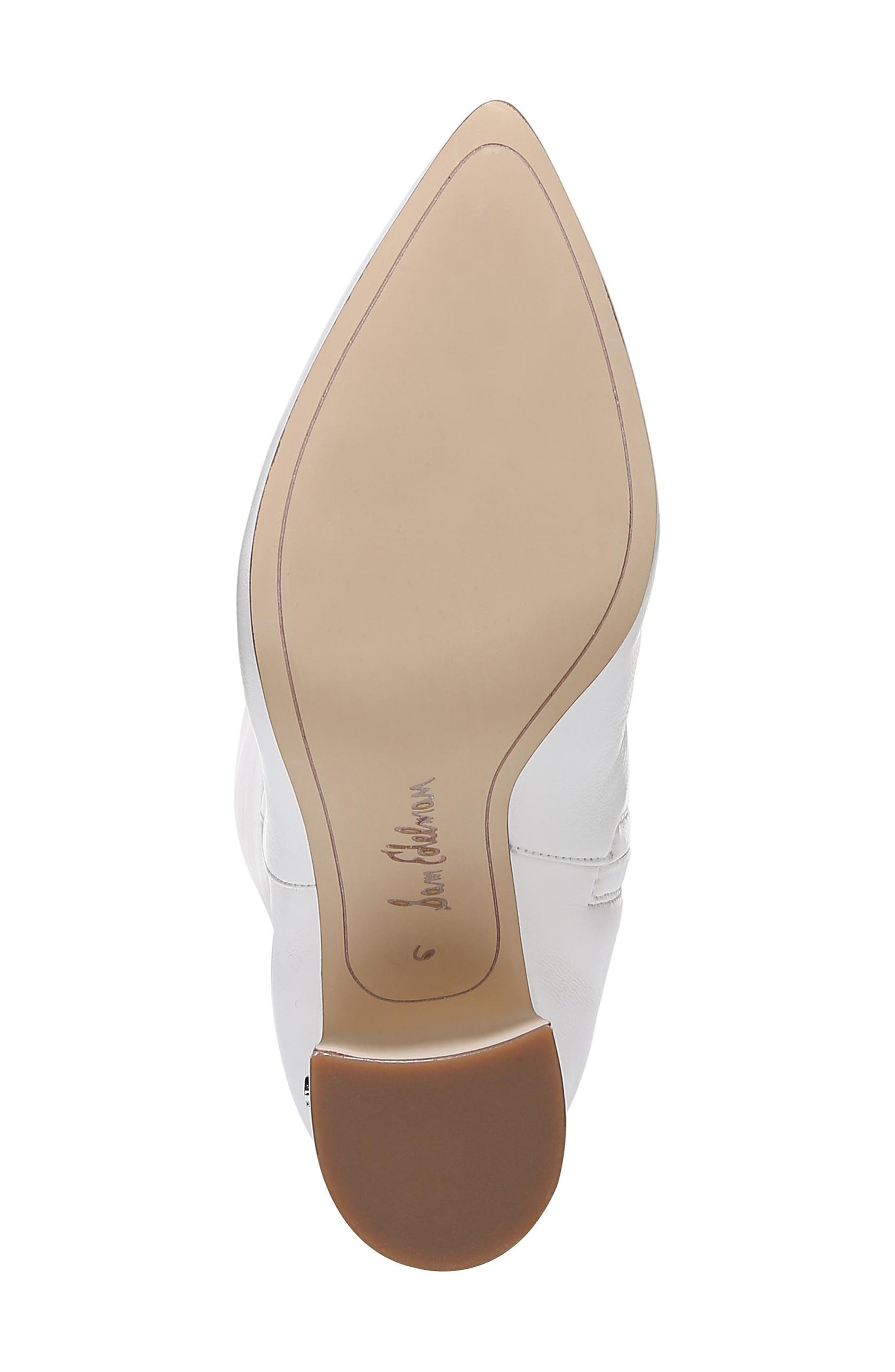 Hutton Boot, Alternate, color, BRIGHT WHITE LEATHER