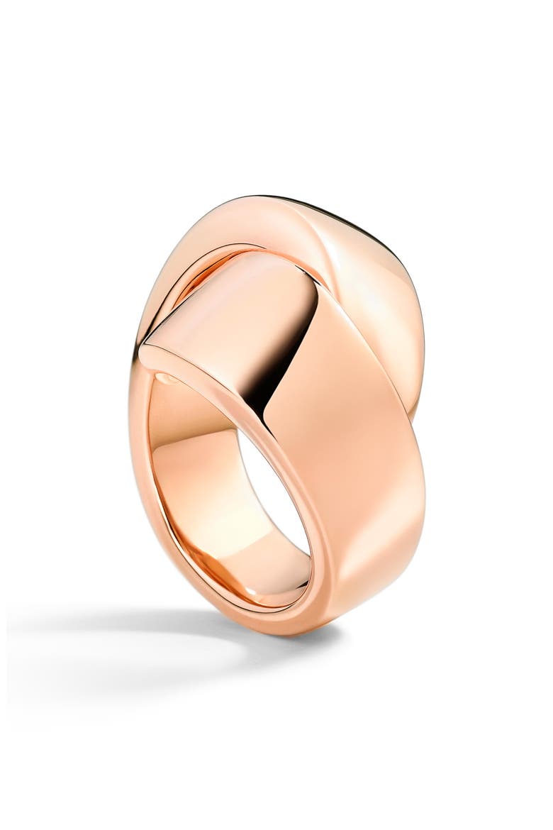 Abbraccio Knot Ring, Alternate, color, ROSE GOLD
