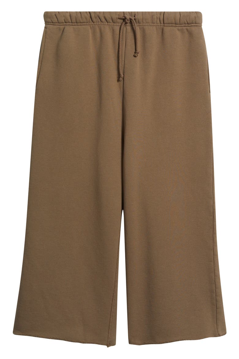 Core Cut Off Sweatpants, Alternate, color, VINTAGE BROWN