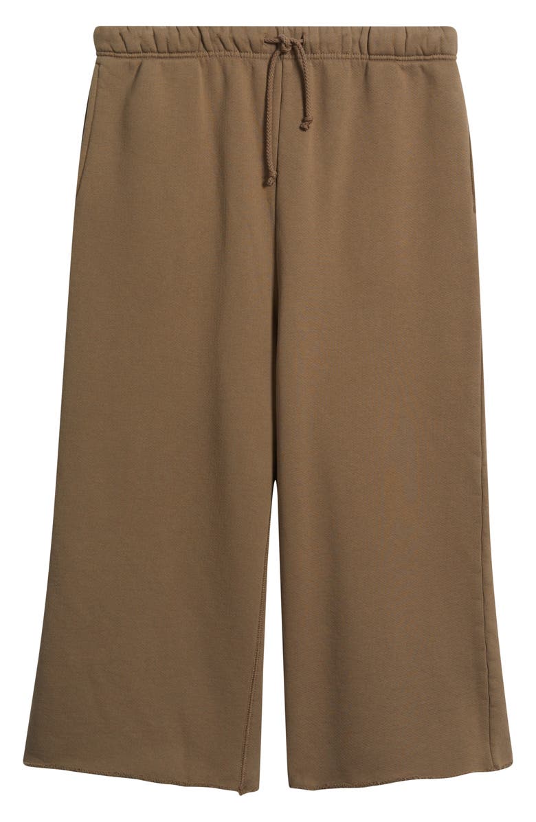 Elwood Core Cotton Cutoff Sweatpants, Alternate, color, Vintage Brown