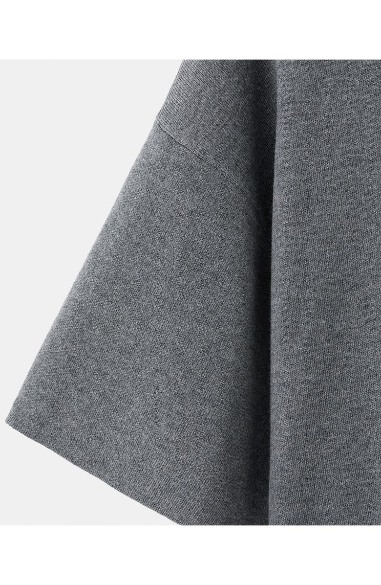 MANGO Oversize Short Sleeve Sweater, Alternate, color, 