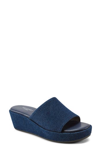 ROCKPORT ROCKPORT AUBRIELLA PLATFORM SLIDE SANDAL