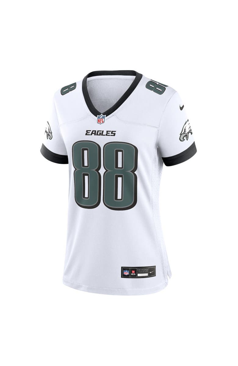 Nike Men's Nike Dallas Goedert White Philadelphia Eagles White Game Jersey, Alternate, color, 