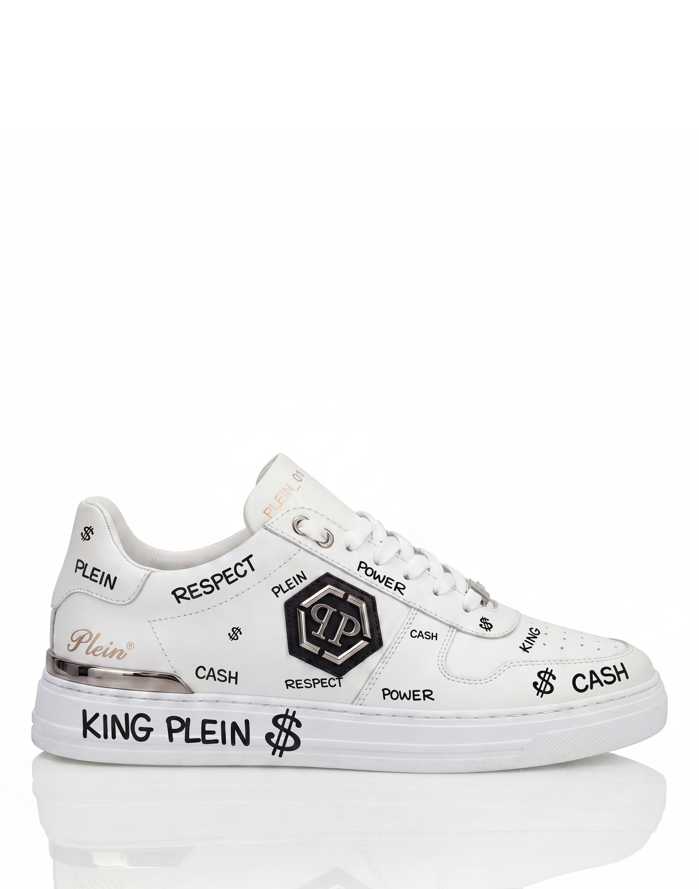 Sneakers T-Rex 01 Graffiti Unisex, Alternate, color, white