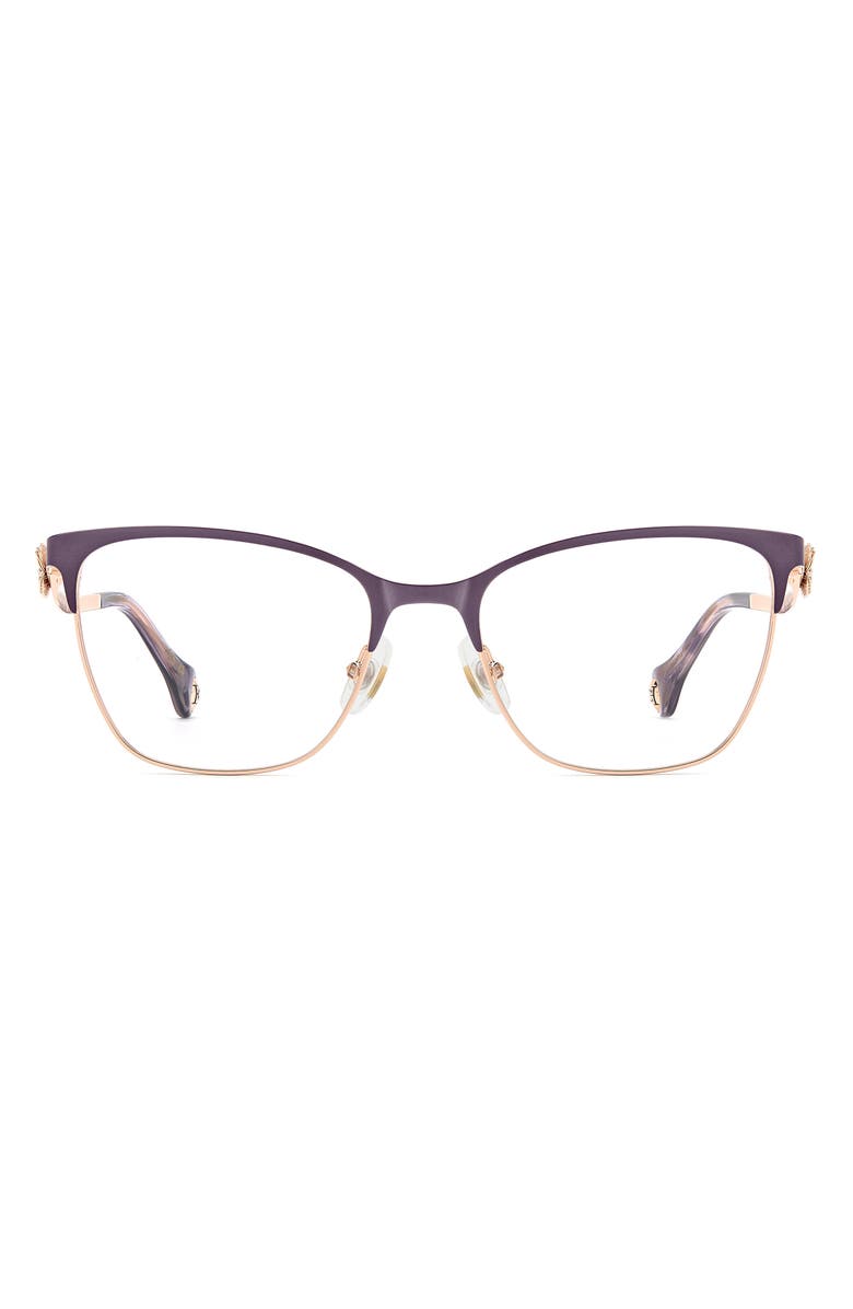 Carolina Herrera 54mm Cat Eye Reading Glasses, Main, color, 
