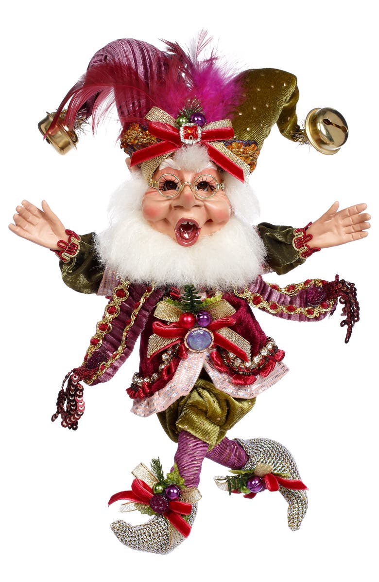 Mark Roberts Most Wonderful Time Elf, Small, Main, color, Red