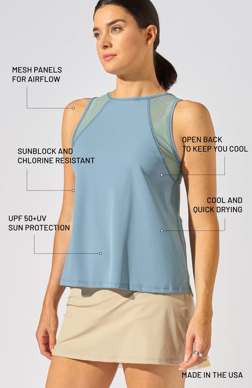 Bobbe Active Swing Tank In Blue