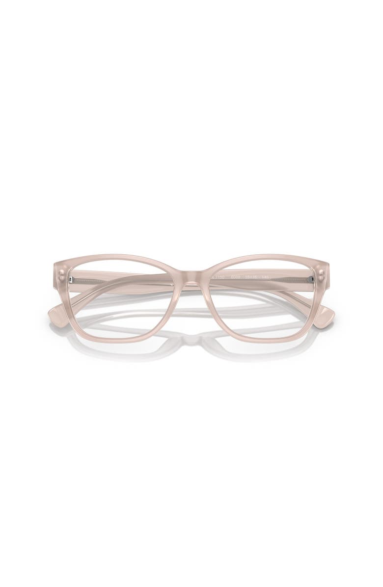 RALPH 55mm Rectangle optical glasses, Alternate, color, Pink