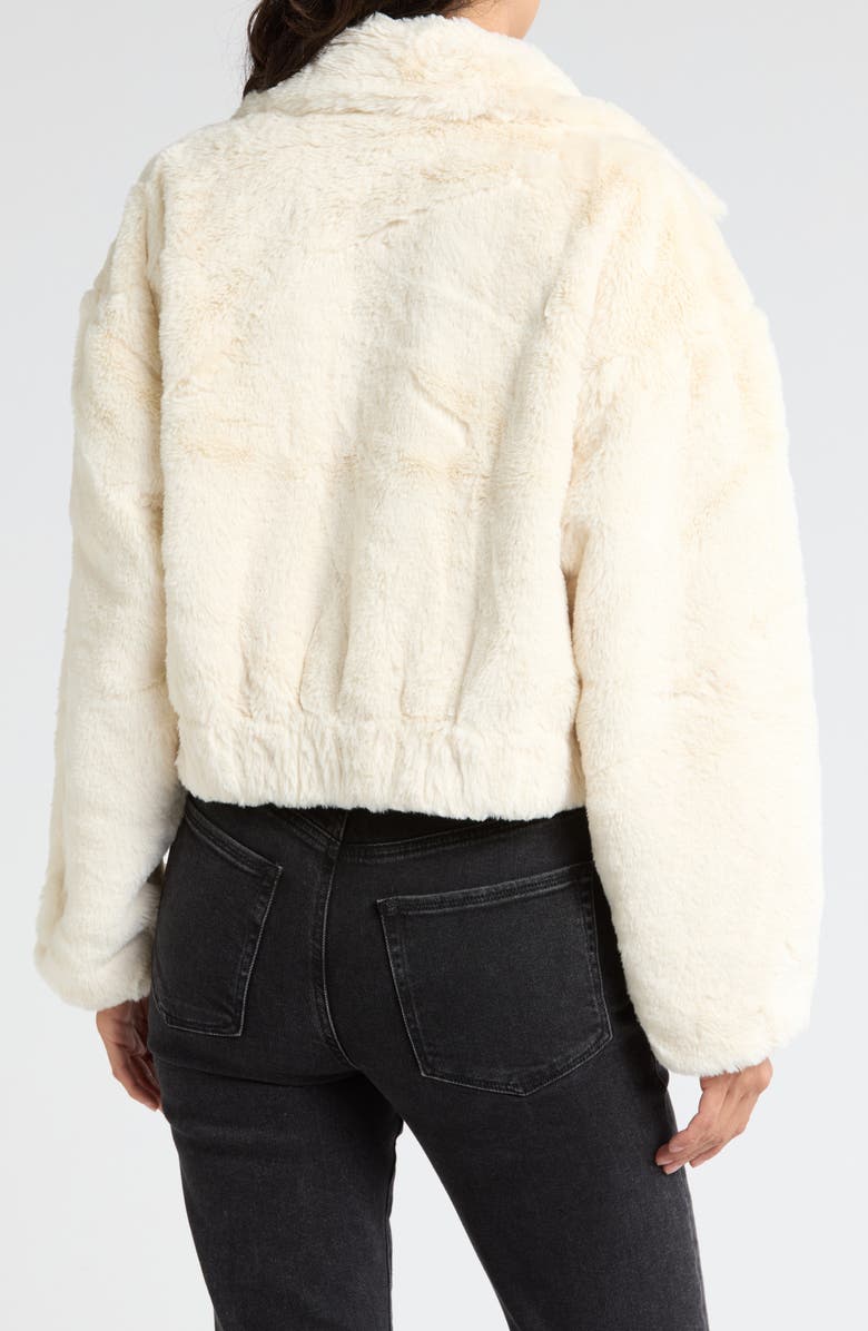 Dakota Unisex Faux Fur Hooded Bomber Jacket Warm Cozy Lining Streetwear Essential main image 0
