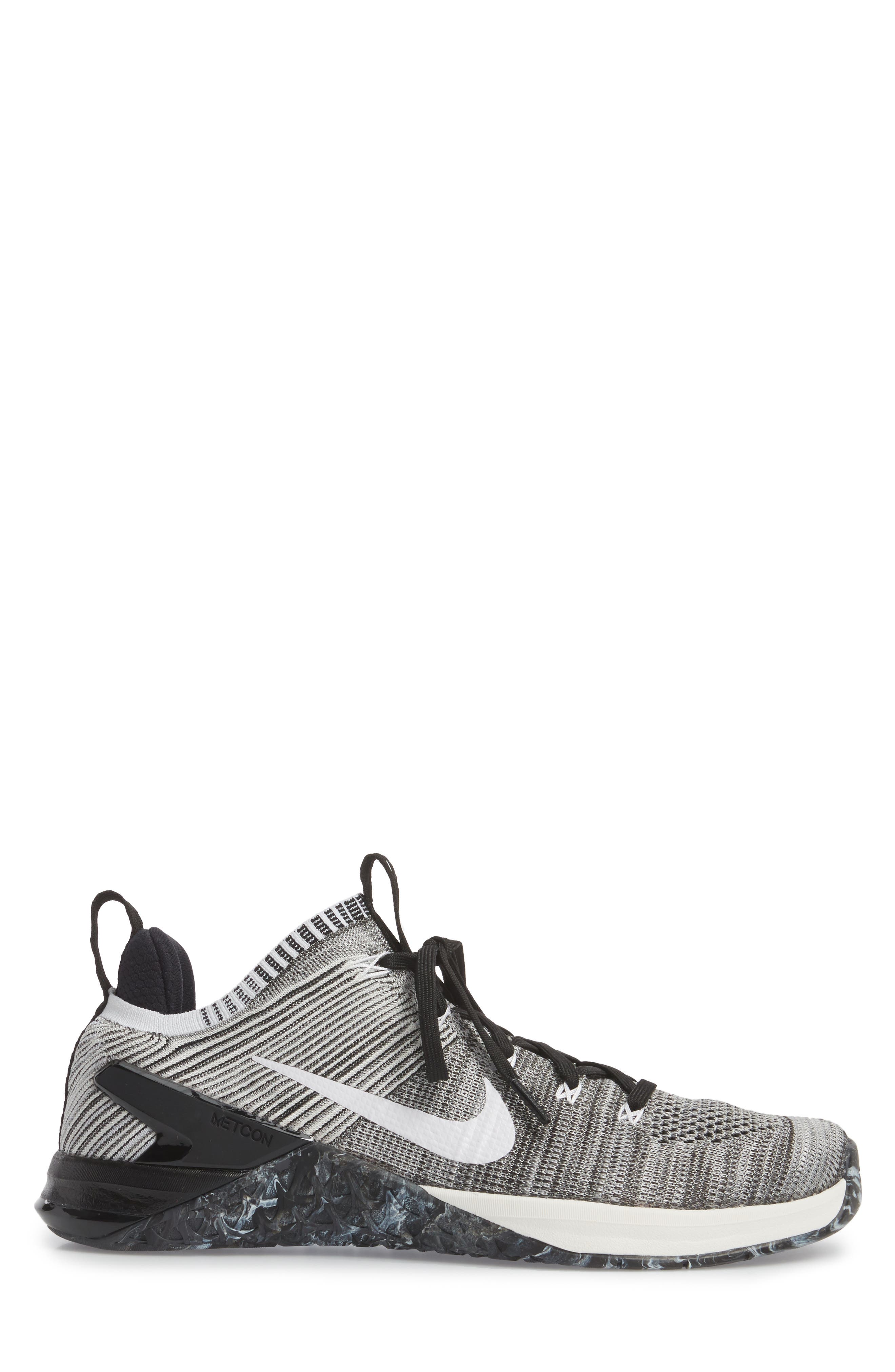 Metcon DSX Flyknit 2 Training Shoe, Alternate, color, MATTE SILVER/ LIGHT SILVER