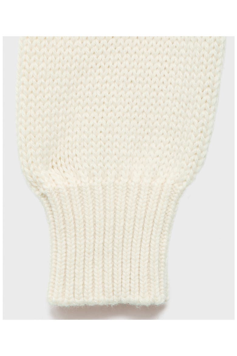 Tie Slit Crewneck Sweater, Alternate, color, ECRU