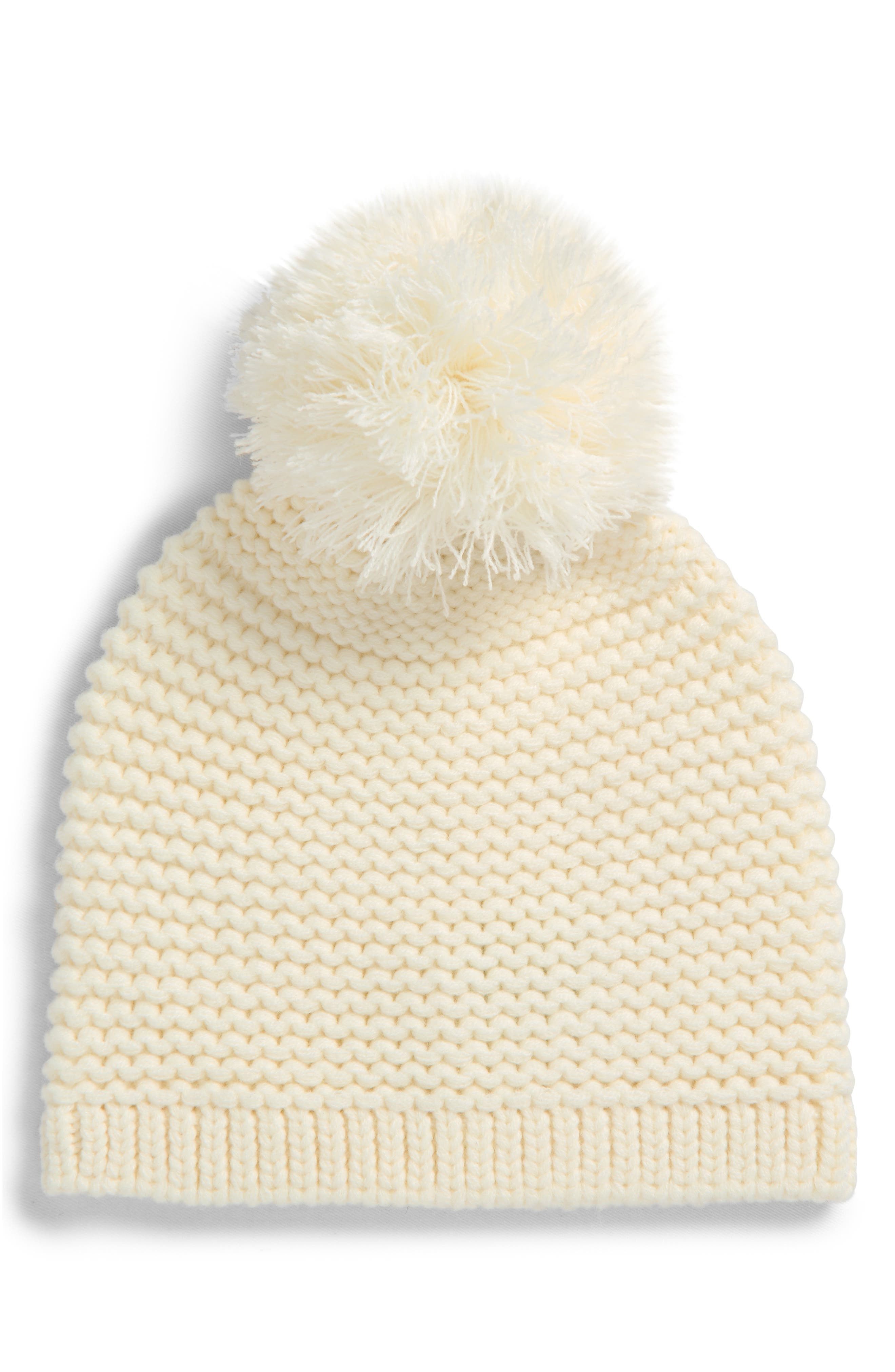 UGG® Chunky Knit Beanie with Pompom