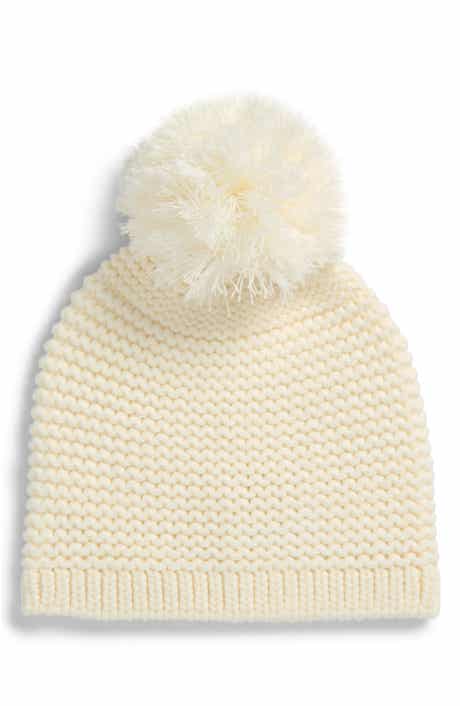 UGG® Chunky Knit Beanie with Pompom