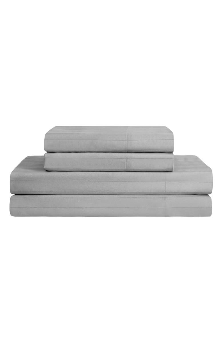 French Connection Lux Sleep Cotton Sateen Sheet Set, Main, color, 