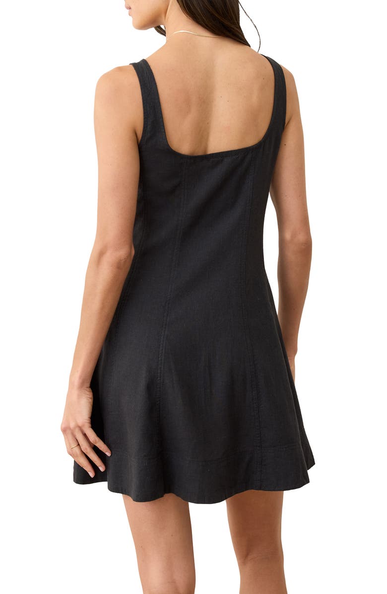 Marine Layer Denisse Sleeveless Minidress, Alternate, color, Black