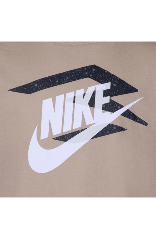 Shop 3 Brand Kids' Paint Splatter Mashup Graphic T-shirt In Hemp