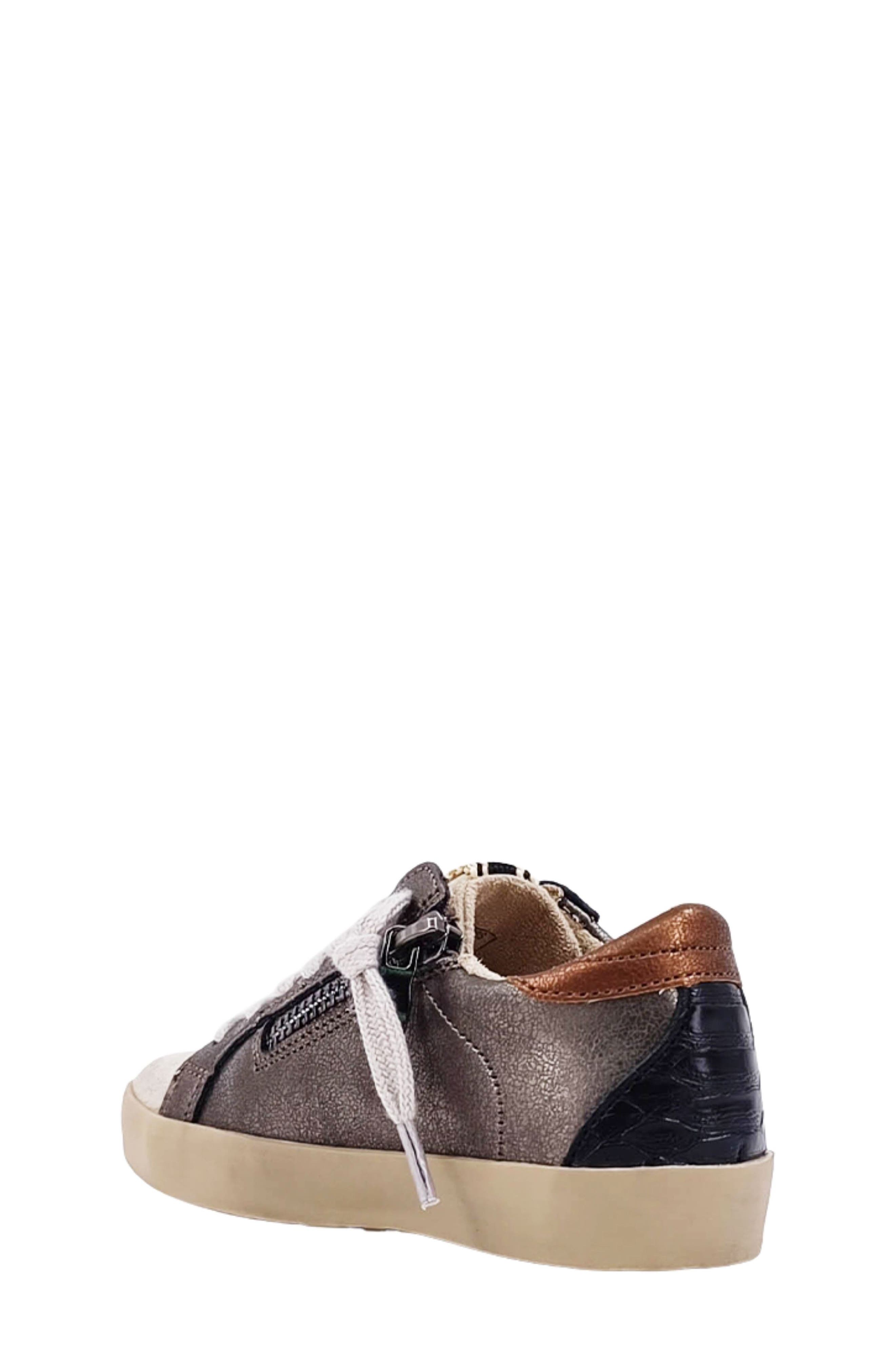 Kids' Paula Sneaker, Alternate, color, METAL