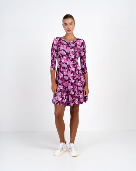 Brushed Floral Dress