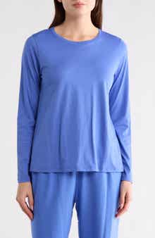 Eileen Fisher Organic Cotton Long Sleeve T-Shirt