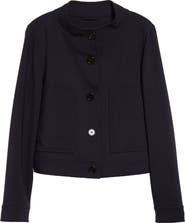 Max Mara Lamine Stretch Virgin Wool Jacket