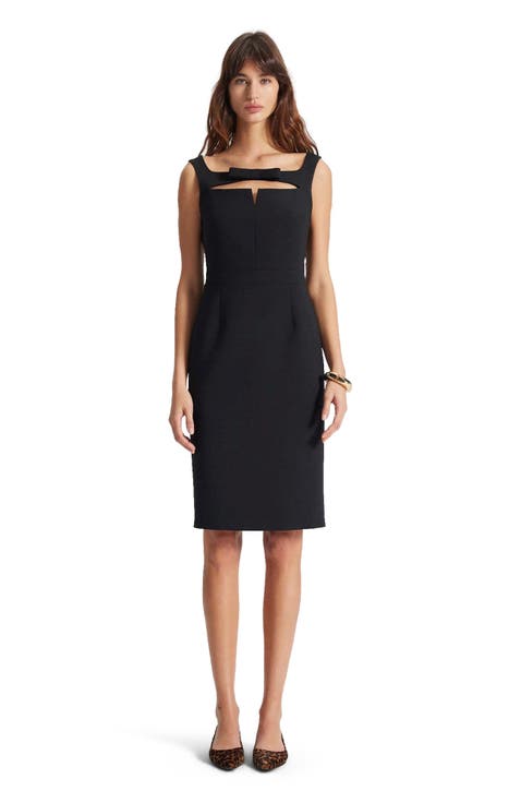Daphne Bow Pencil Dress