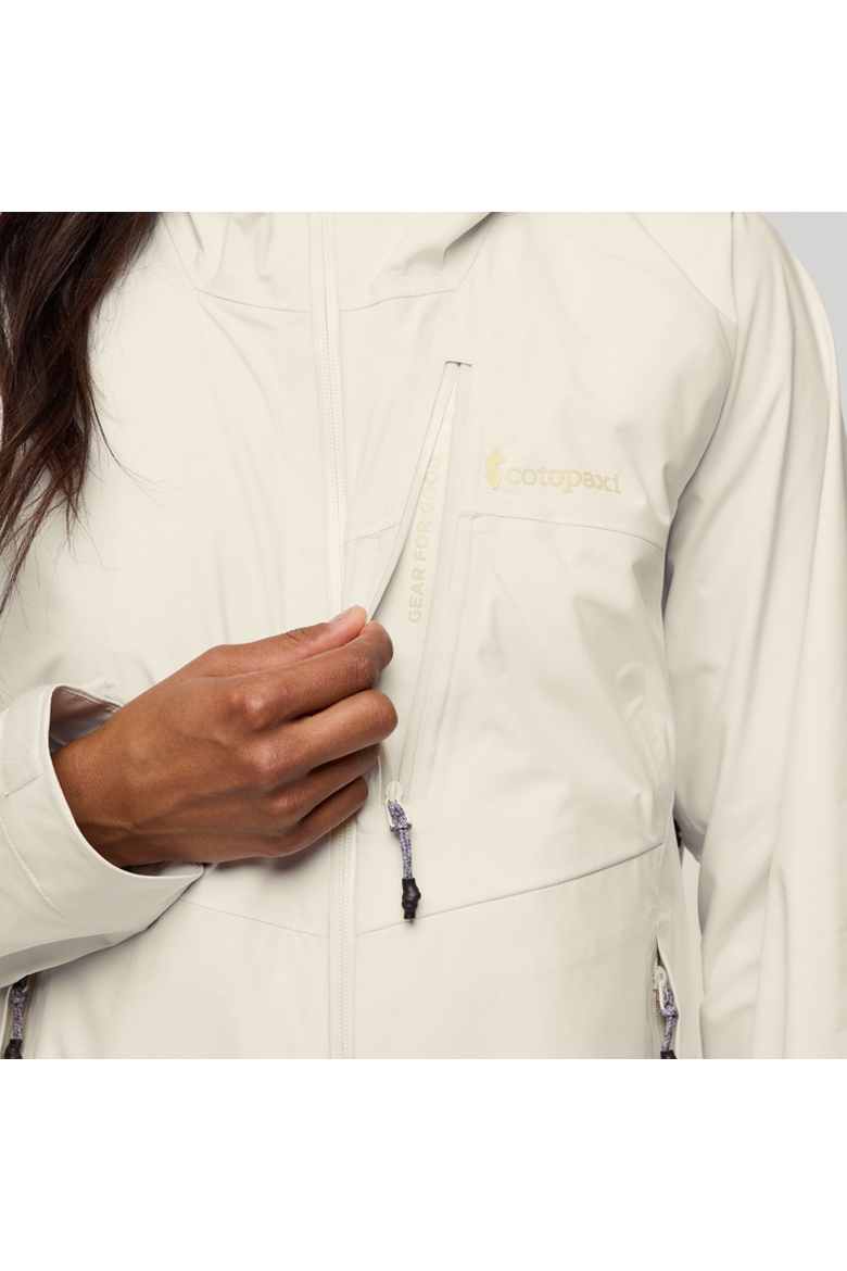 Impermeo 3L Hooded Shell Jacket - Women's, Alternate, color, Cotopaxi Bone