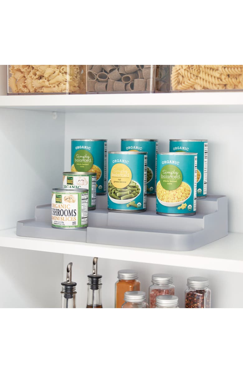 iDesign Expandable Spice Rack Organizer, Alternate, color, Gray