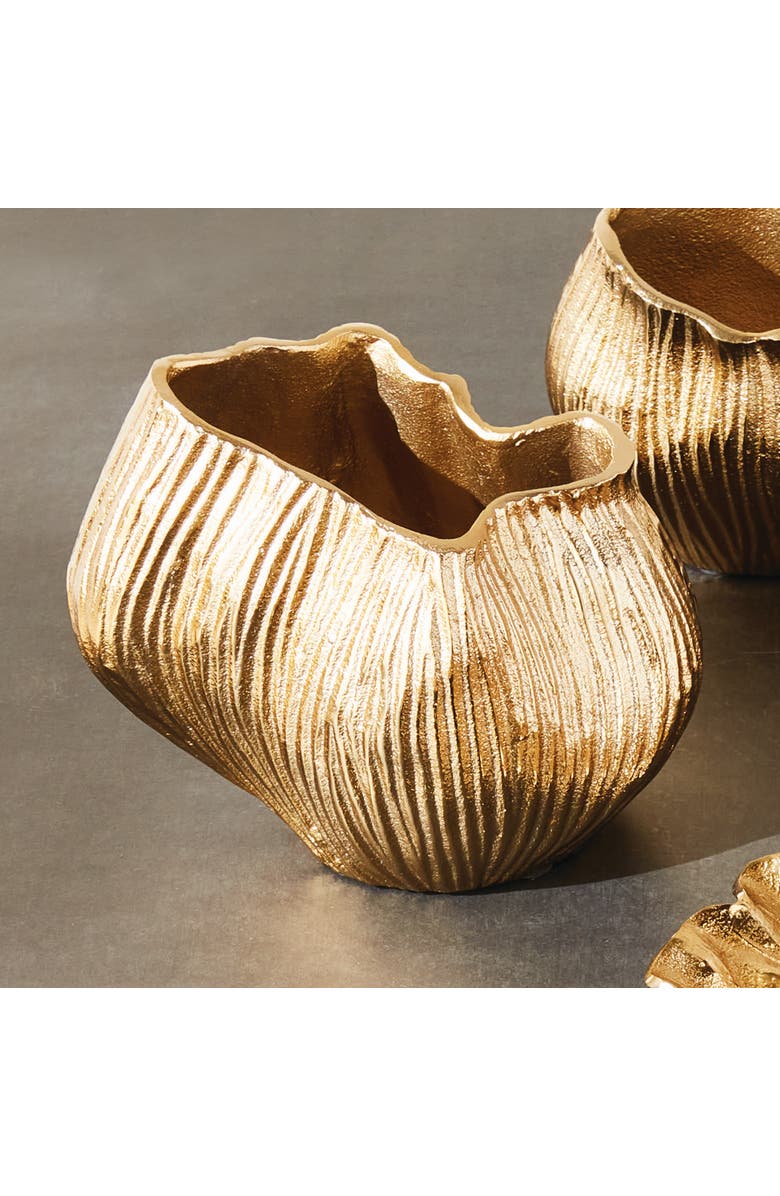 Napa Home & Garden Lillian Vase Large - Champagne Gold, Alternate, color, Gold